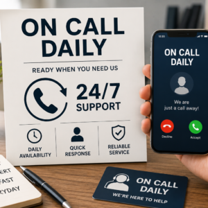On Call Daily Work